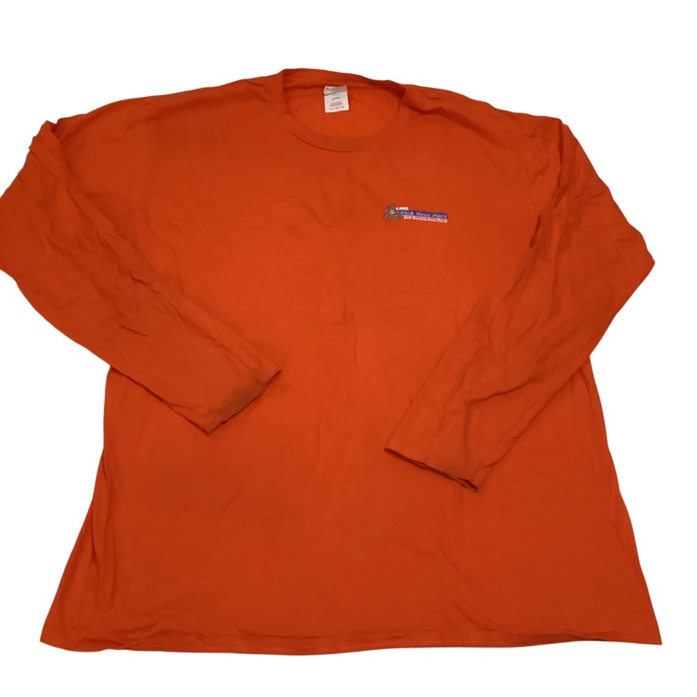Pick Your Part LKQ Your Holiday Crew Long Sleeve T-Shirt XL
Mens Orange